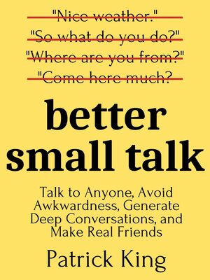 cover image of Better Small Talk